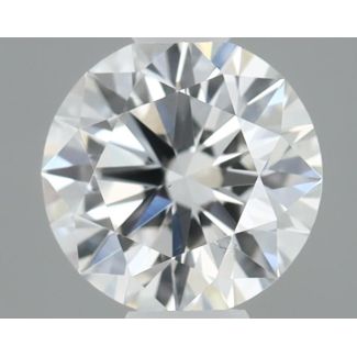 0.31 Carat Round F VS2 EX GIA Natural Diamond