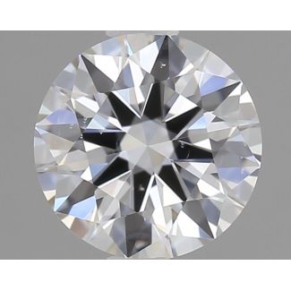 0.7 Carat Round D VS2 EX GIA Natural Diamond