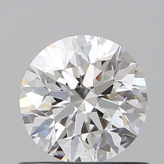 0.6 Carat Round E VS1 EX VG GIA Natural Diamond