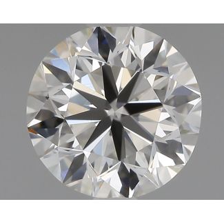 0.81 Carat Round H VS1 VG EX GIA Natural Diamond