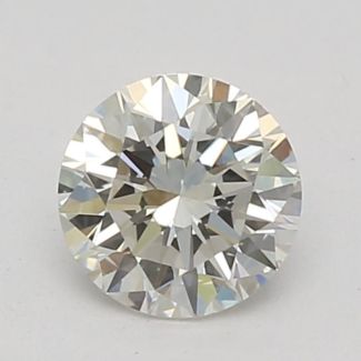 0.33 Carat Round I VVS1 VG GIA Natural Diamond