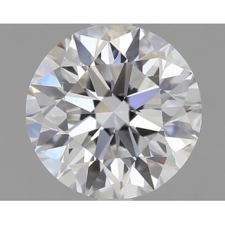 1.3 Carat Round F IF EX GIA Natural Diamond