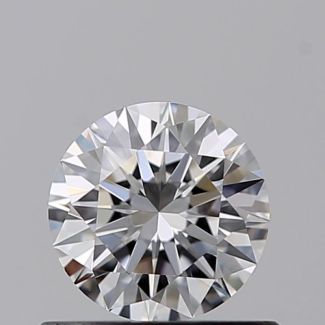 0.50 Carat Round D VVS1 EX GIA Natural Diamond