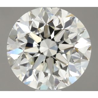 1.0 Carat Round H VVS2 VG EX IGI Natural Diamond