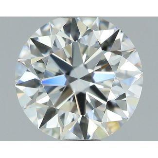 0.81 Carat Round H VS1 EX GIA Natural Diamond