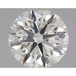 0.53 Carat Round G VS1 EX GIA Natural Diamond