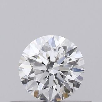 0.33 Carat Round E SI2 EX GIA Natural Diamond