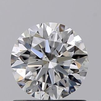 0.80 Carat Round E SI2 VG EX GIA Natural Diamond