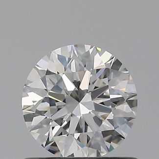 0.6 Carat Round G VVS1 EX GIA Natural Diamond