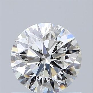 0.80 Carat Round H SI2 VG GIA Natural Diamond