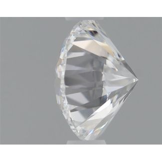 0.87 Carat Round D VVS1 EX GIA Natural Diamond