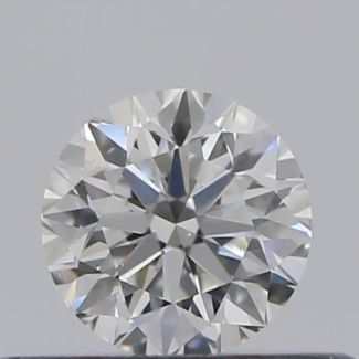 0.30 Carat Round F VS2 VG EX GIA Natural Diamond