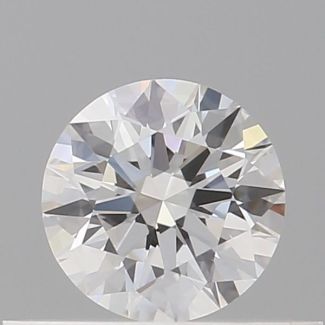 0.35 Carat Round D VVS1 EX GIA Natural Diamond