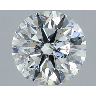 0.85 Carat Round G SI2 EX GIA Natural Diamond