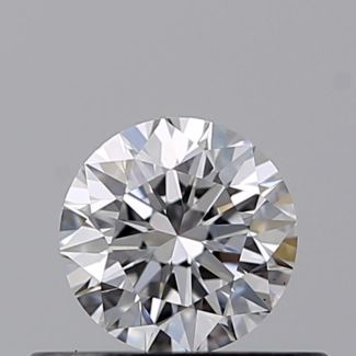 0.32 Carat Round D VS1 EX GIA Natural Diamond