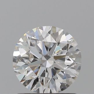 0.9 Carat Round F SI1 EX VG GIA Natural Diamond