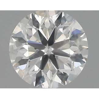 0.30 Carat Round H SI2 VG EX GIA Natural Diamond