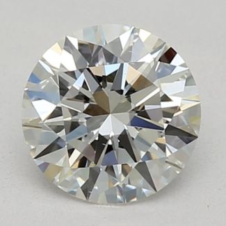 0.50 Carat Round F VS1 EX GIA Natural Diamond