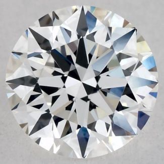 0.7 Carat Round F VVS1 EX GIA Natural Diamond