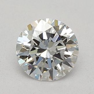 0.30 Carat Round D VVS2 EX VG GIA Natural Diamond