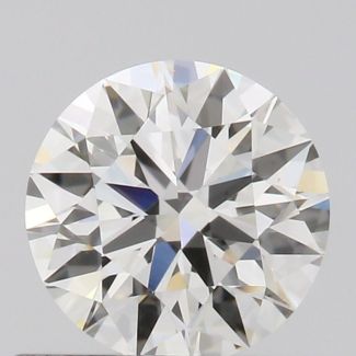 0.55 Carat Round H VS1 EX GIA Natural Diamond