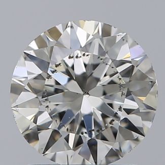 1.30 Carat Round I SI2 EX GIA Natural Diamond