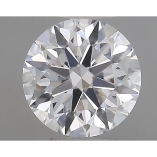 0.40 Carat Round D VS1 EX GIA Natural Diamond