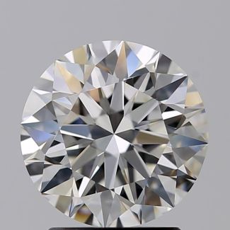 1.80 Carat Round H VVS1 EX GIA Natural Diamond