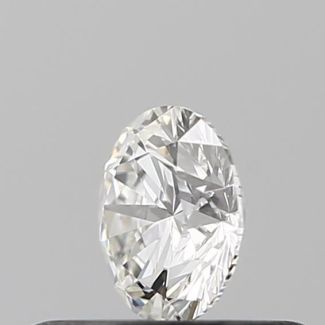 0.31 Carat Round H VVS2 EX GIA Natural Diamond