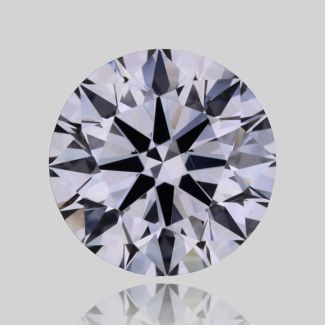 1.03 Carat Round D VVS2 EX GIA Natural Diamond