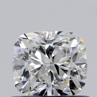 0.50 Carat Cushion Modified H VS2 - EX VG GIA Natural Diamond