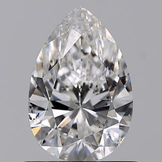 0.70 Carat Pear E SI2 - VG GIA Natural Diamond