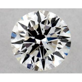 0.3 Carat Round F VVS1 VG EX GIA Natural Diamond