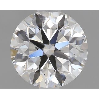 1.0 Carat Round F VVS2 EX GIA Natural Diamond