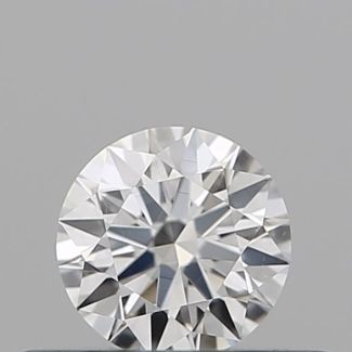 0.28 Carat Round D SI1 EX GIA Natural Diamond