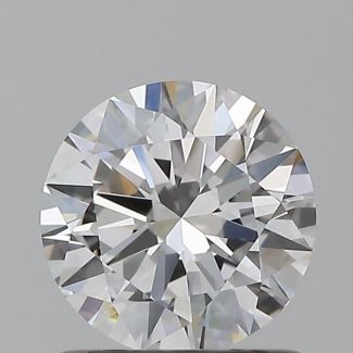 0.81 Carat Round D VVS1 EX GIA Natural Diamond