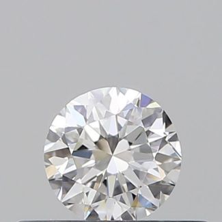 0.3 Carat Round E VVS1 VG EX GIA Natural Diamond