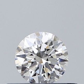 0.31 Carat Round G VVS2 EX GIA Natural Diamond