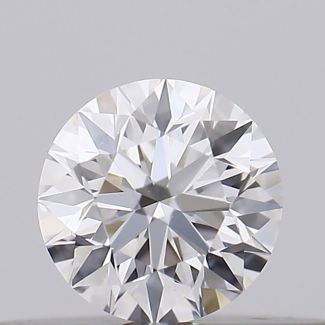 0.18 Carat Round E SI1 EX GIA Natural Diamond