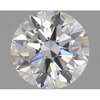 1.0 Carat Round F VS2 EX GD GIA Natural Diamond