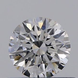 0.40 Carat Round E VS1 EX GIA Natural Diamond