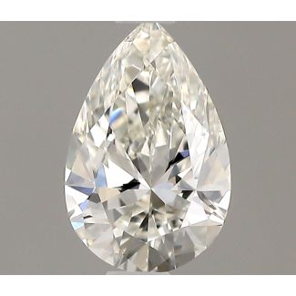 0.35 Carat Pear H VVS1 - VG GD GIA Natural Diamond