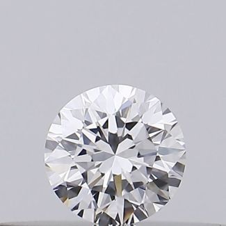 0.18 Carat Round D VS1 VG EX GIA Natural Diamond