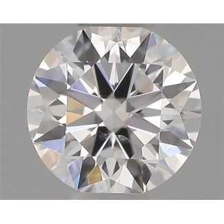 0.30 Carat Round D SI2 EX VG GIA Natural Diamond