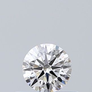 0.3 Carat Round E VVS2 EX VG GIA Natural Diamond