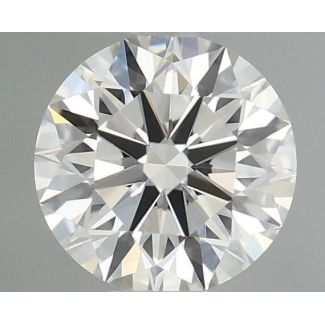 0.33 Carat Round H IF EX GIA Natural Diamond