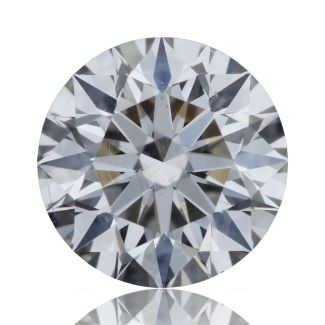 0.5 Carat Round F SI1 EX VG GIA Natural Diamond