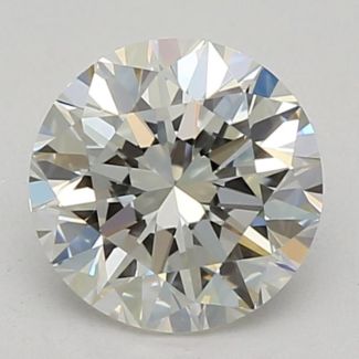 0.60 Carat Round H VVS2 VG EX GIA Natural Diamond