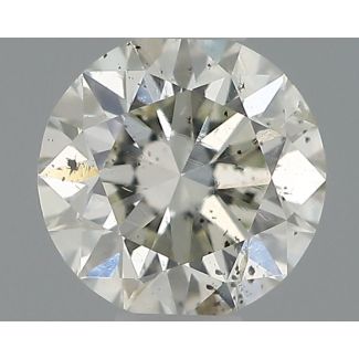 0.31 Carat Round H SI2 EX VG IGI Natural Diamond