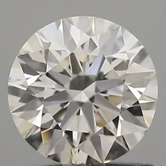 0.31 Carat Round H VVS1 EX IGI Natural Diamond